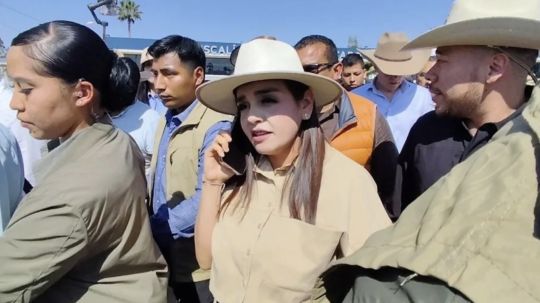 Grecia Quiroz denuncia a los enemigos políticos de Carlos Manzo: vengan a dar la cara