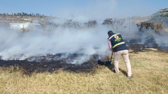Protección civil estatal refuerza llamado preventivo ante riesgos por incendios en temporada de calor