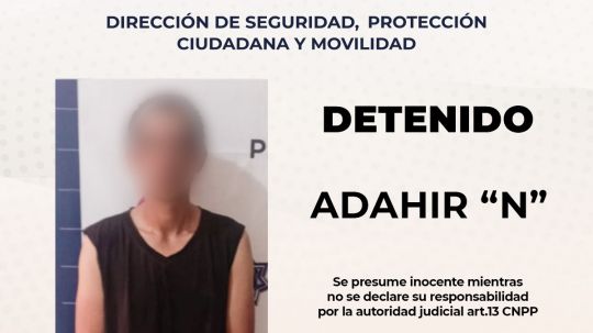 Policía municipal de Tlaxcala atiende reportes ciudadanos y detiene a dos personas por alterar el orden público