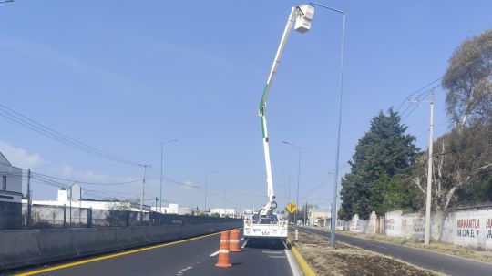 Brigadas Huamantla Brilla Más fortalecen la atención de luminarias en el municipio