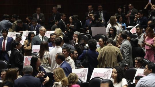 Rechazan reforma electoral de Sheinbaum en Diputados; Morena anuncia Plan B