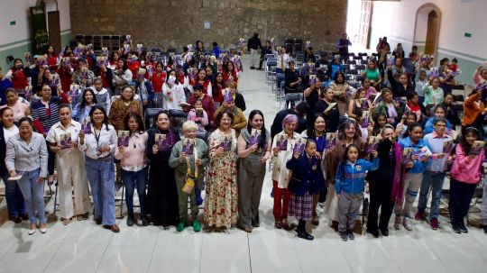 Huamantla fue sede de la lectura pública coral Tlaxcala lee a las mujeres 2026