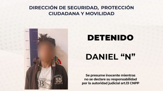 Trabajo conjunto entre policía municipal de Tlaxcala y vecinos vigilantes permite detención en Adolfo López Mateos