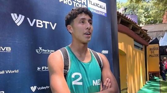 Las derrotas sirven más que las victorias, reflexiona el voleibolista mexicano Carlos Andrés Ayala