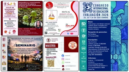 Cartelera de la Universidad Autónoma de Tlaxcala al 24 de marzo de 2026