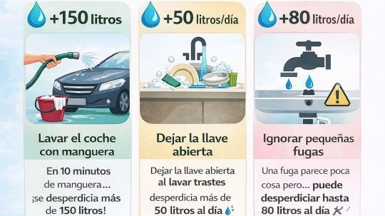 CAPAMH hace un llamado a la ciudadanía a reflexionar sobre los hábitos cotidianos que generan desperdicio de agua