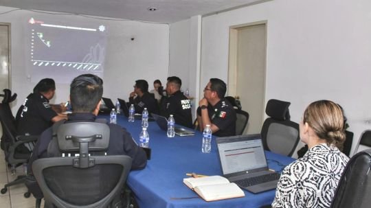 Policía municipal de Tlaxcala refuerza acciones de seguridad y evalúa resultados