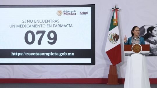 Abasto de medicamentos en farmacias públicas está al 97%, afirma Sheinbaum