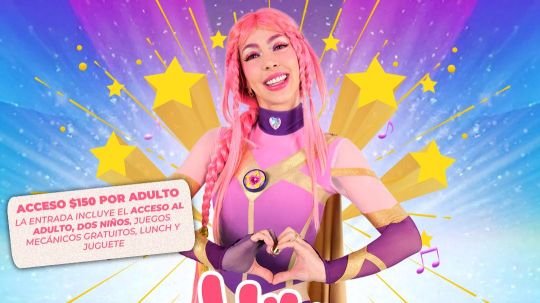 Luli Pampín llega a Huamantla para celebrar el Día del Niño con causa social