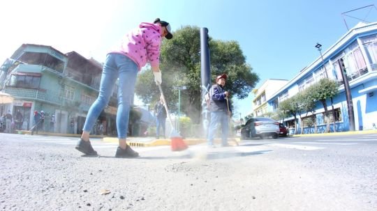 Ayuntamiento de Tlaxcala lleva a cabo acciones para alistar el sendero seguro: Camino hacia Emiliano Zapata