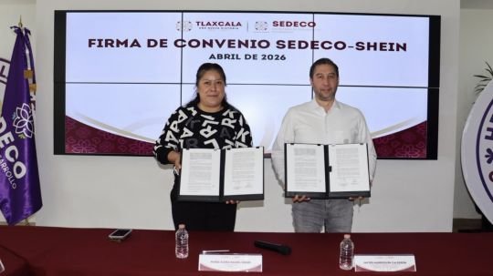 Sedeco y Shein México firman alianza para impulsar a Mipymes tlaxcaltecas