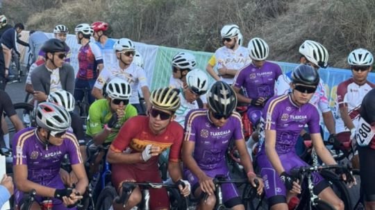 Gana Tlaxcala medalla de oro en ciclismo de ruta en la olimpiada nacional Conade 2026