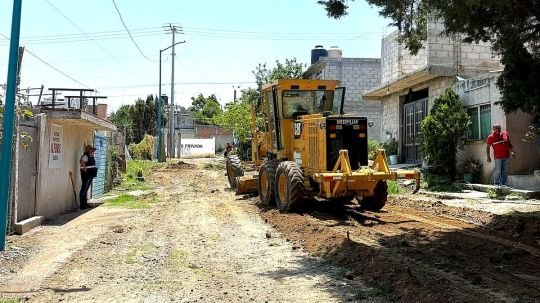 Gobierno de Alfonso Sánchez García mejora vialidades en la Loma Xicohténcatl