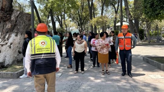 Tlaxcala se alista para el simulacro nacional del 6 de mayo; llaman a participar desde hogares, escuelas y oficinas