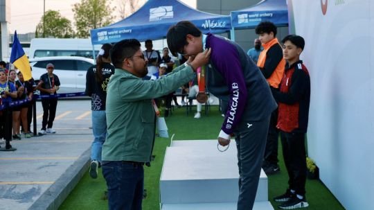 Gana Tlaxcala medalla de bronce en tiro con arco de la olimpiada nacional