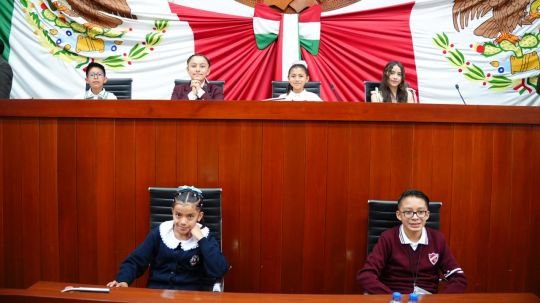 Alzan la voz niñas y niños en el XVII Parlamento Infantil 2026 del Congreso del Estado