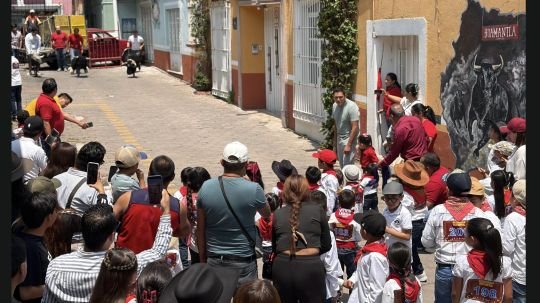 Huamantla fortalece sus tradiciones con la niñez como protagonista