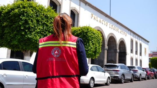 Participa Congreso del Estado en el primer simulacro de sismo 2026