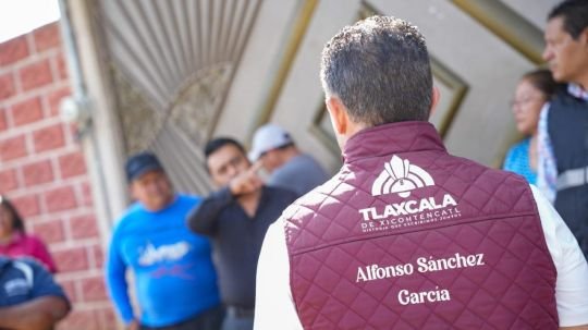 Agradecen vecinos de Atlahapa segunda visita del alcalde Alfonso Sánchez García para llevarles beneficios