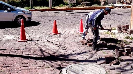 Gobierno de Alfonso Sánchez García rescata vialidades con obras de atención inmediata