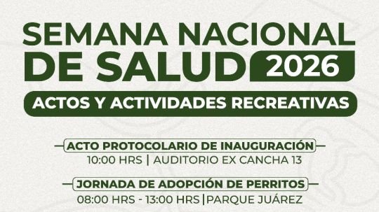 Huamantla se suma a la semana nacional de salud 2026 con jornada integral de servicios gratuitos