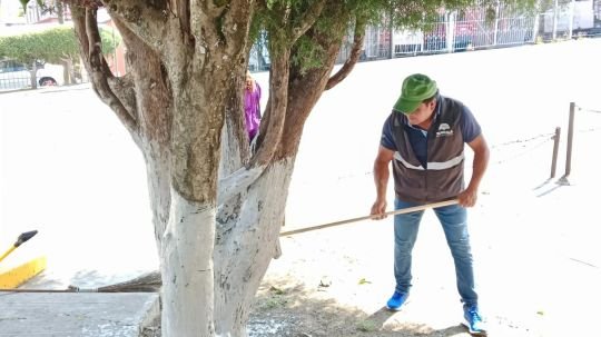 Avanza segunda etapa de más territorio, menos escritorio en El Sabinal, Ixtulco y Tizatlán Con obras de mejora urbana