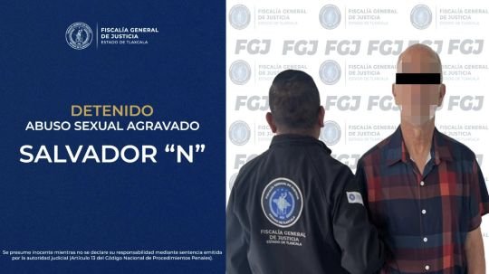 Policía de investigación aprehende a hombre por abuso sexual agravado: FGJE