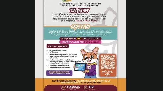 Invitan ITJ y gobierno municipal de Huamantla a participar en el programa tablets para todos