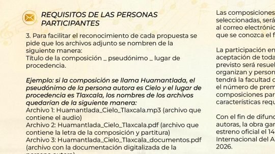 Huamantla invita a participar en el concurso de composición de pasodoble