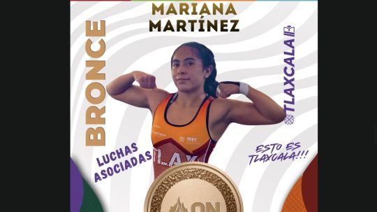 Tlaxcala gana oro, plata y bronce en luchas asociadas femenil de la olimpiada nacional 2026