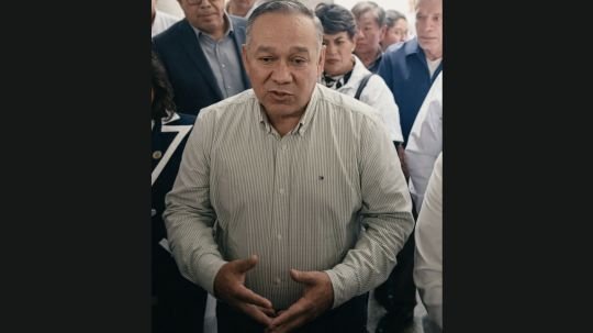 Líder de Sección 31 del SNTE quiere echar la culpa a gobierno por falta de alimentos en festejo, considera reelegirse