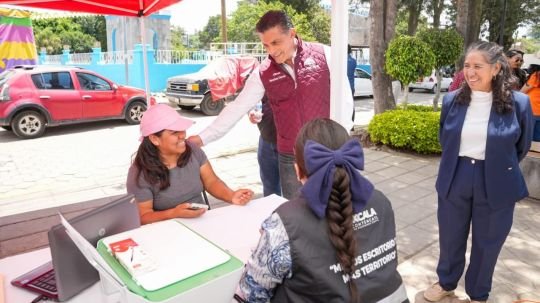 Cumplimos el compromiso de estar cerca de las familias tlaxcaltecas: Alfonso Sánchez García