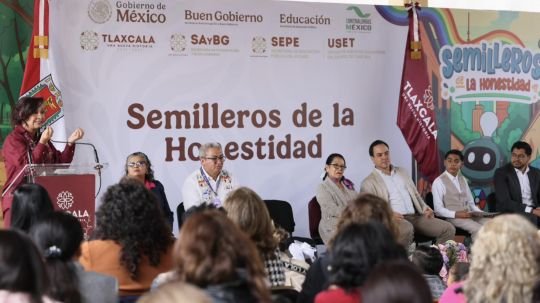 Lanzan en Tlaxcala programa federal semilleros de la honestidad para fortalecer valores desde la infancia