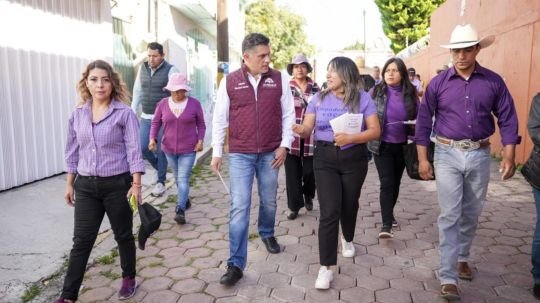 Con la brigada violeta Alfonso Sánchez García busca ampliar la red de puntos violeta para apoyar a mujeres