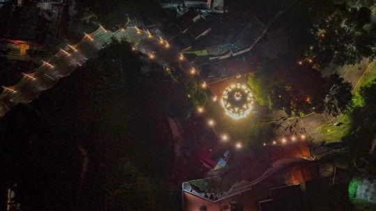 Iluminación de el pocito de Ocotlán coloca a la capital de Tlaxcala como referente del turismo religioso: Alfonso Sánche