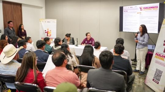 Hoy concluye el registro para participar en el XV Parlamento Juvenil: Emilio De la Peña
