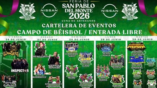 Anuncia Ana Lucía Arce entrada libre a todos los bailes en la feria de San Pablo del Monte