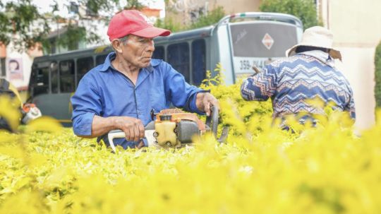 Continúa en calles del centro de la capital exitoso trabajo de más territorio y menos escritorio