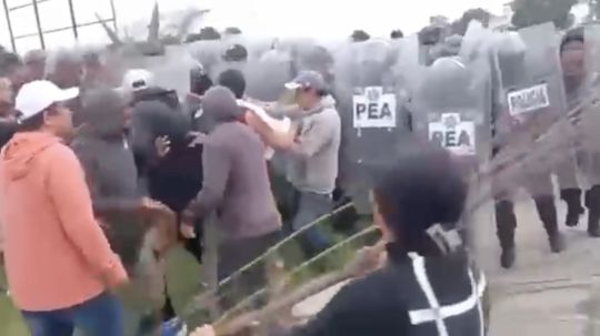 No hay diálogo bajo la amenaza del gas lacrimógeno, sentencian pobladores de Ecatepec