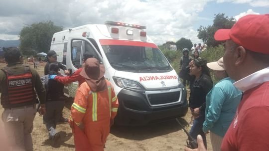 Se registra occidente durante la carrera de carcachas en Pueblo Cuauhtémoc, Huamantla