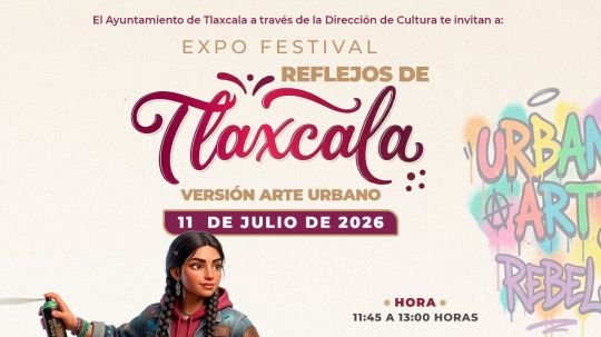 Invita ayuntamiento de Tlaxcala a disfrutar una pasarela que fusiona arte urbano, moda y talento local