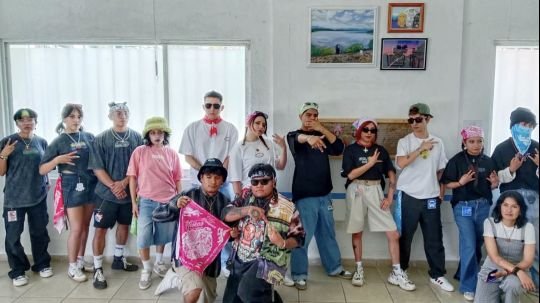 Arte urbano, moda y expresión cultural llenaron de creatividad la casa de cultura de Tlaxcala Miguel Guridi y Alcocer