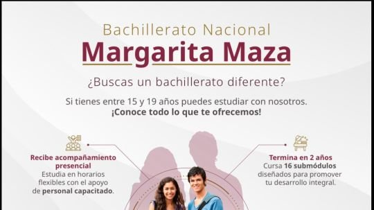 Gobierno de Huamantla invita a inscribirse al bachillerato nacional Margarita Maza
