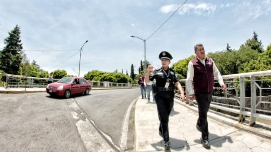 Ayuntamiento de Tlaxcala avanza con el proyecto de sendero seguro para proteger a miles de familias