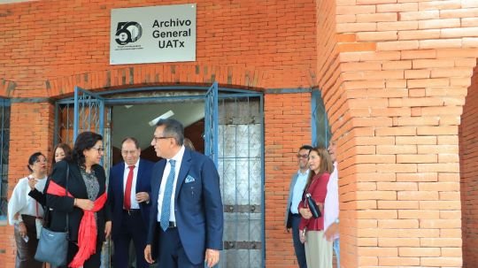 Inaugura Rector de la UATx el Archivo Universitario, memoria viva de su transformación
