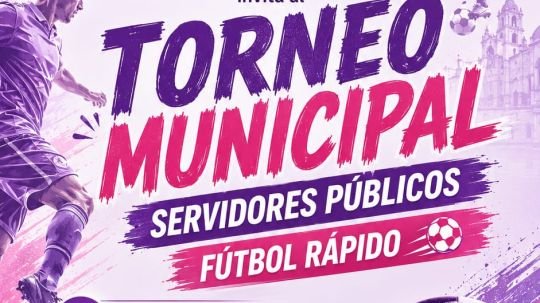 Abre ayuntamiento de Tlaxcala convocatoria al torneo municipal de futbol rápido para servidores públicos