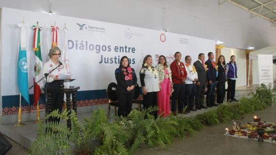 Participaron autoridades de diferentes comunidades de Tlaxcala en los Diálogos entre Justicias con la SCJN