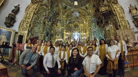 El coro de la ciudad de Tlaxcala inaugura con éxito la temporada coral de verano en la basílica de Ocotlán