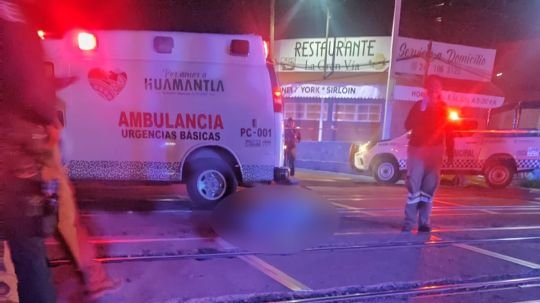 Atienden corporaciones de Huamantla reporte de una persona sin vida en las vías del tren