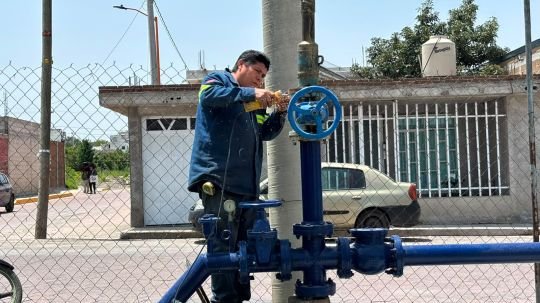 Recuperan autoridades de SPM control del pozo de agua potable en barrio de Santiago